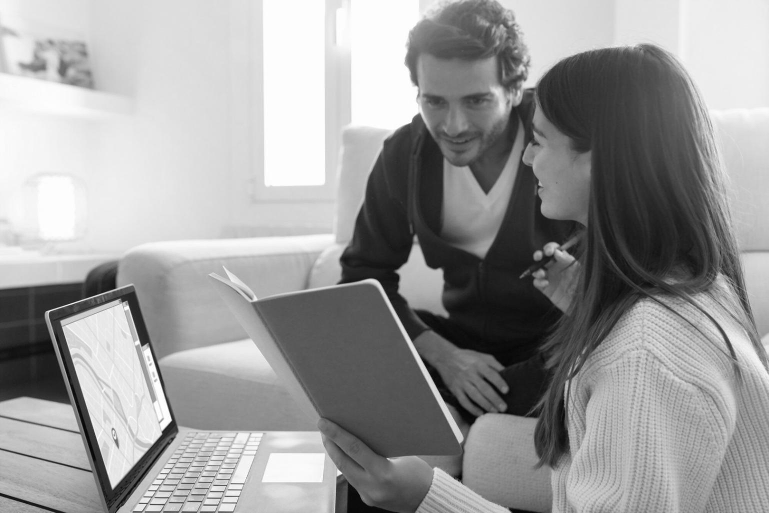 Professional reviewing financial decision-making frameworks